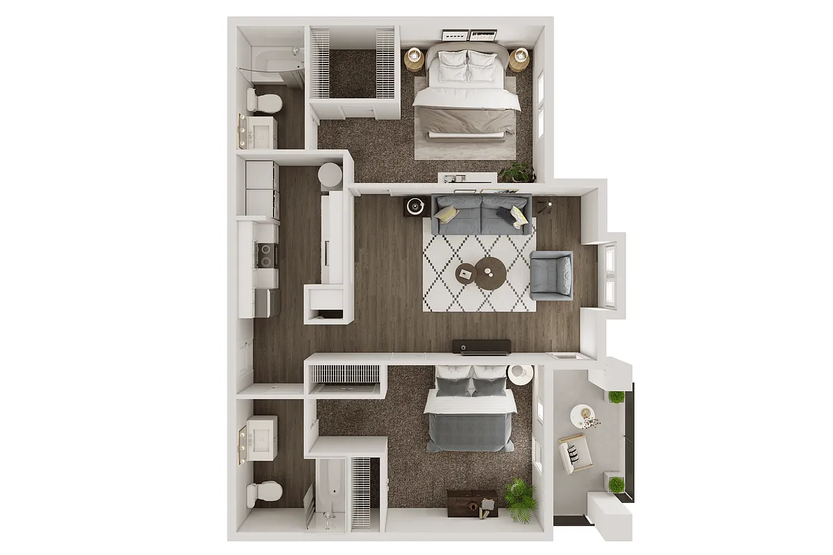 Floor plan B1