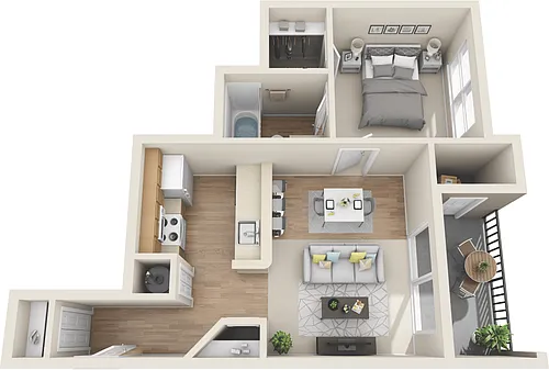 Floor plan The Easton