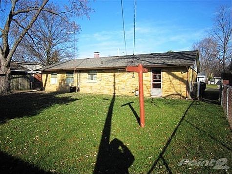 Back View Of Home