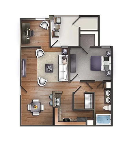 Floor plan The Keowee