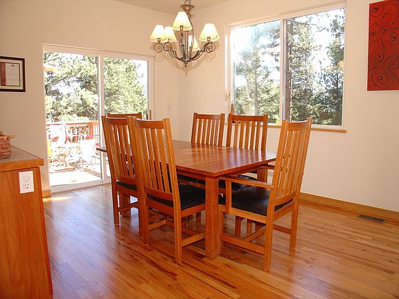 Dining room next to kitchen