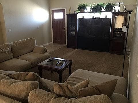 Spacious living room