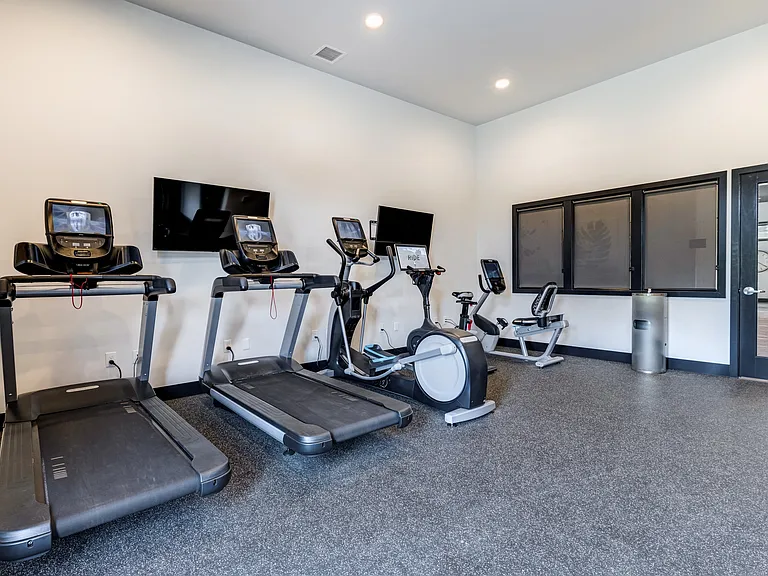 24-Hour Fitness Studio with Cardio & Free Weights