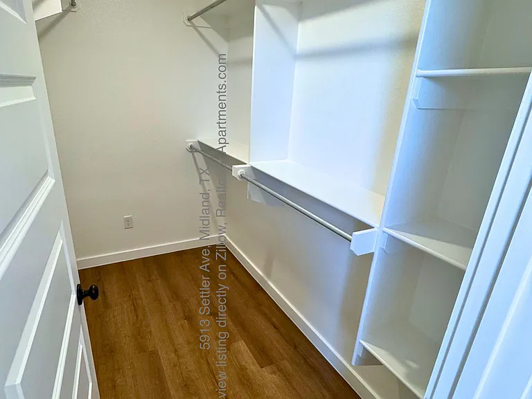 Primary Walk In Closet