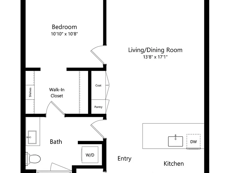 1 Bed 1 Bath in Glendale | 751 sq ft 1 Bed 1 Bath in Glendale | 751 sq ft