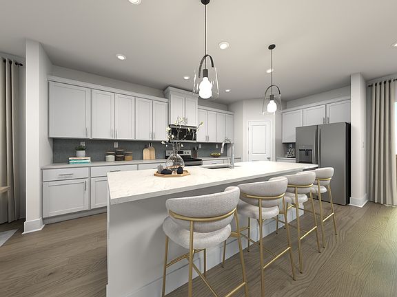 Skip takeout and prep dinner in the well-appointed kitchen.