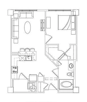 Floor plan The Liberty