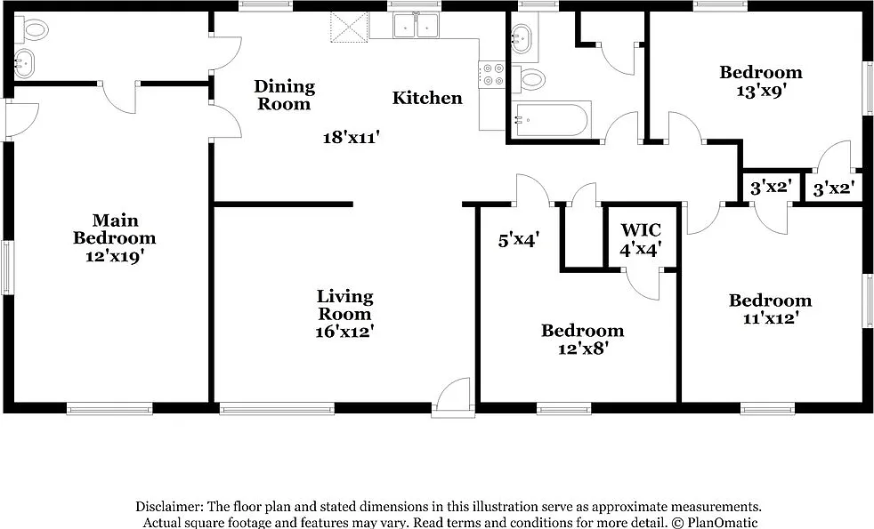 3 bed, 1.5 bath, 1248 sqft, $1,535 — Photo 2