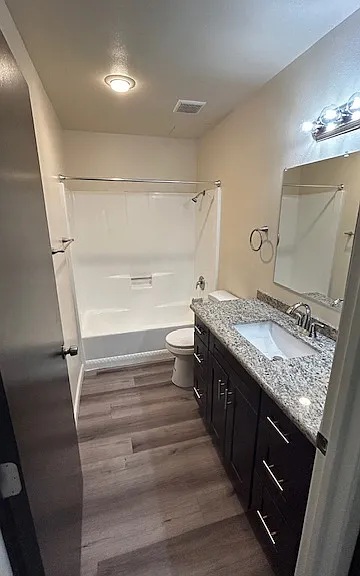 Totally updated bathroom