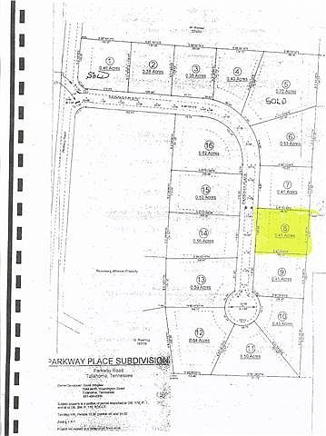 1st image of 0 Parkway Pl Lot 8