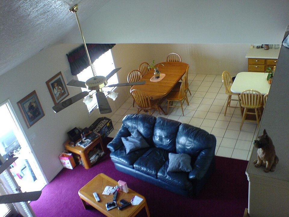 Looking down from master bedroom