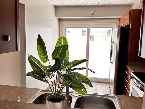 Kitchen view from dining room