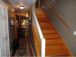 Generous hallway