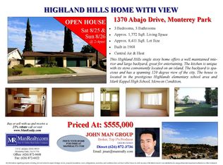 1370 Abajo Dr, Monterey Park, CA 91754