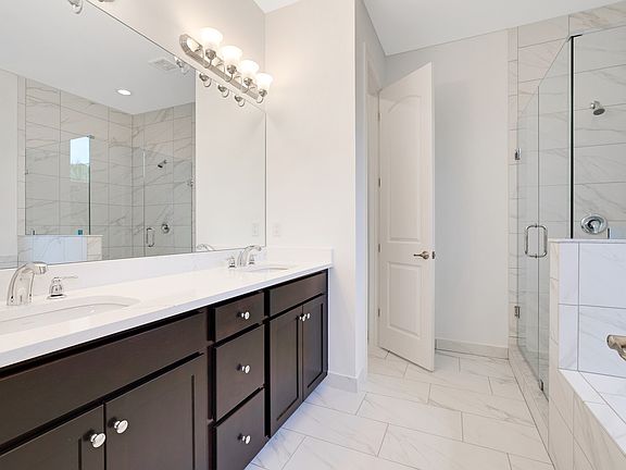 Owner s bath with tub and shower