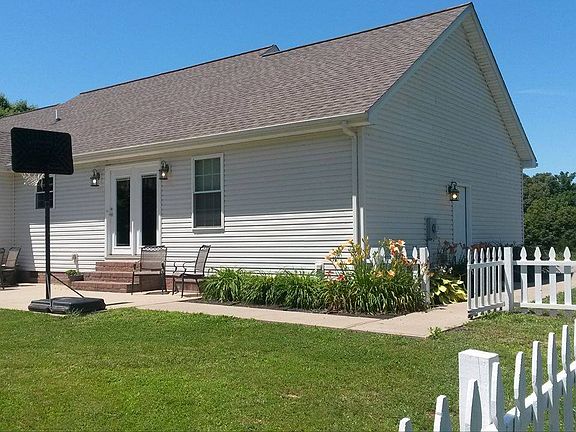 rear of home