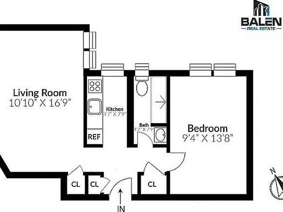2nd image of 225 W 12th St APT 2D