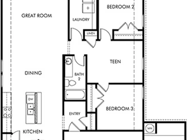 The Hughes (841) Plan, Creekfall