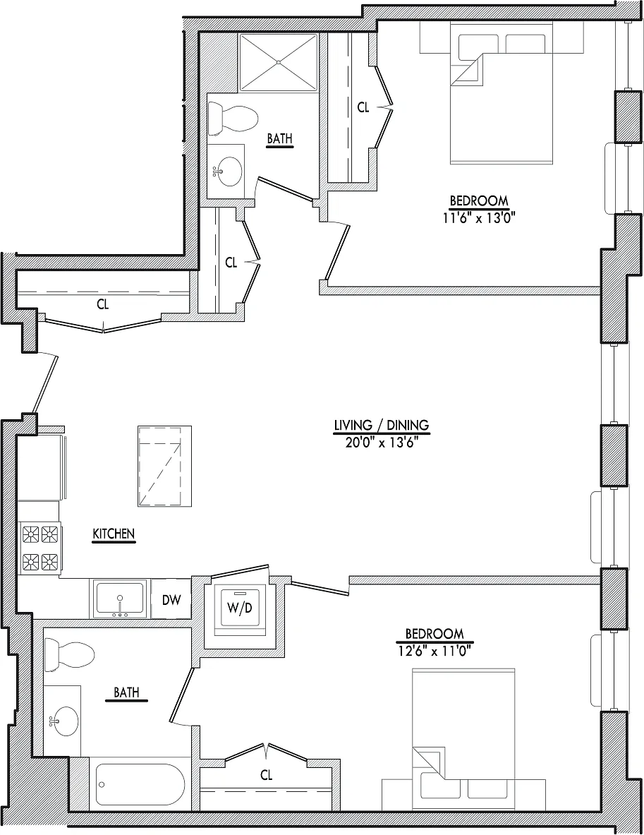 Floor plan B2-2