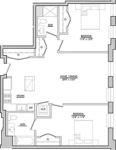 Floor plan B2-2