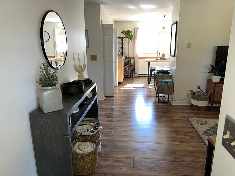 Living room looking toward dining room