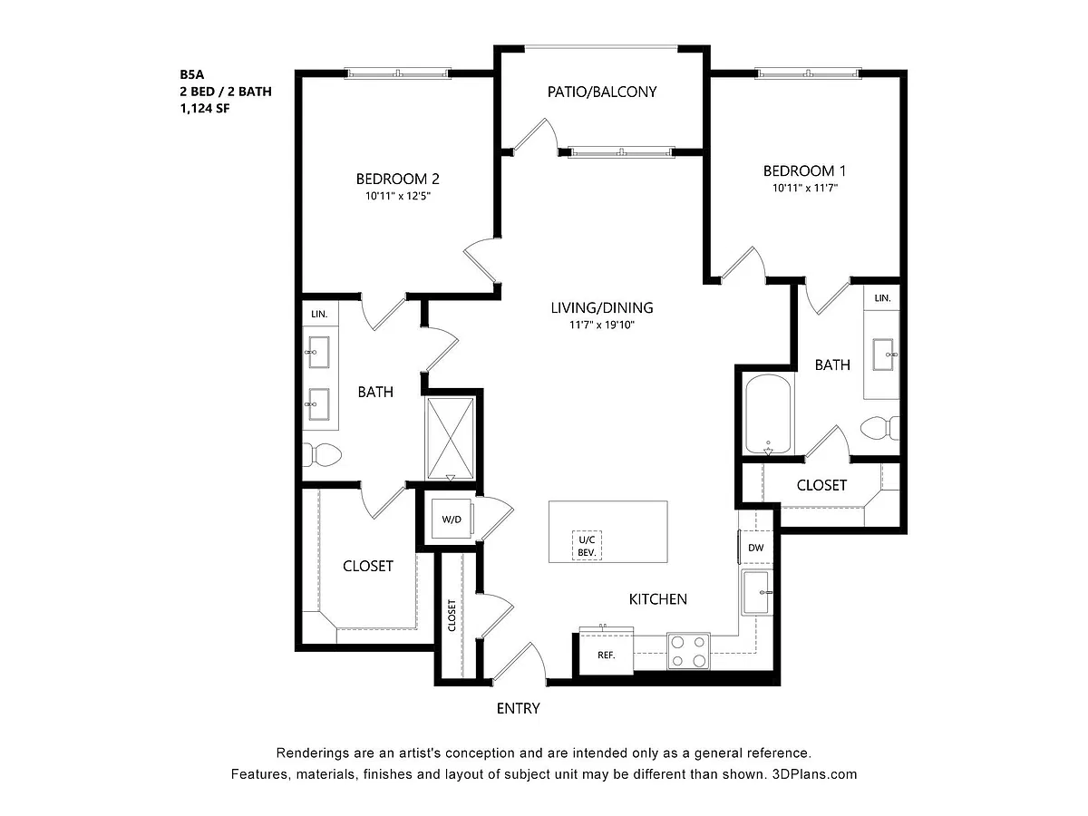 Floor plan B5a