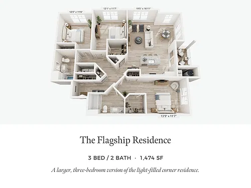 Floor plan The Flagship Residence