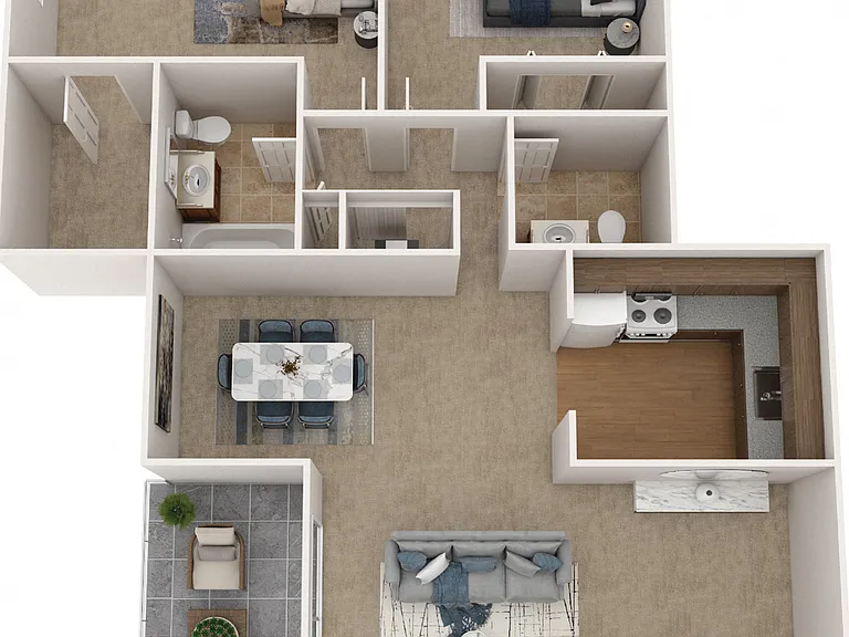 Willow Run at Mark Center Apartment Homes — Photo 31