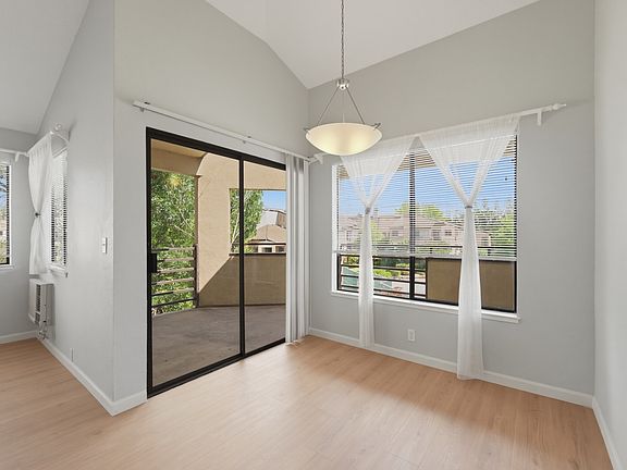 Dining area with wrap around balcony