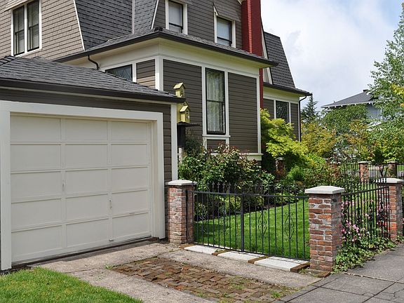 Side Yard and Garage