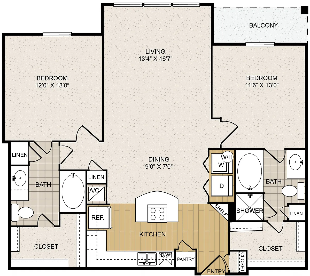 Floor plan B1