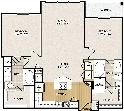 Floor plan B1