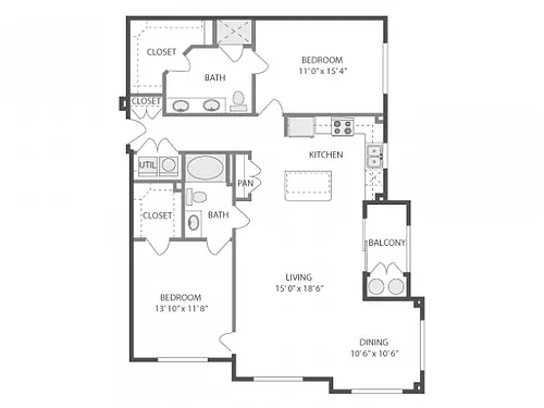 Floor plan Fuller