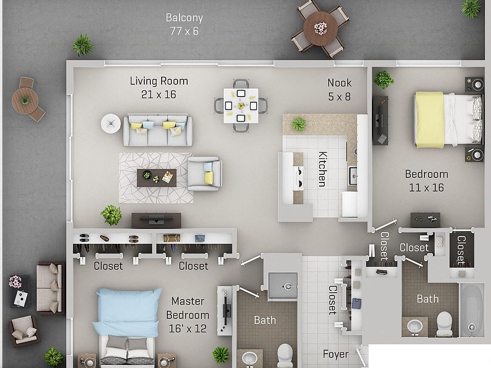 1st image of 9000 E Jefferson Ave #409