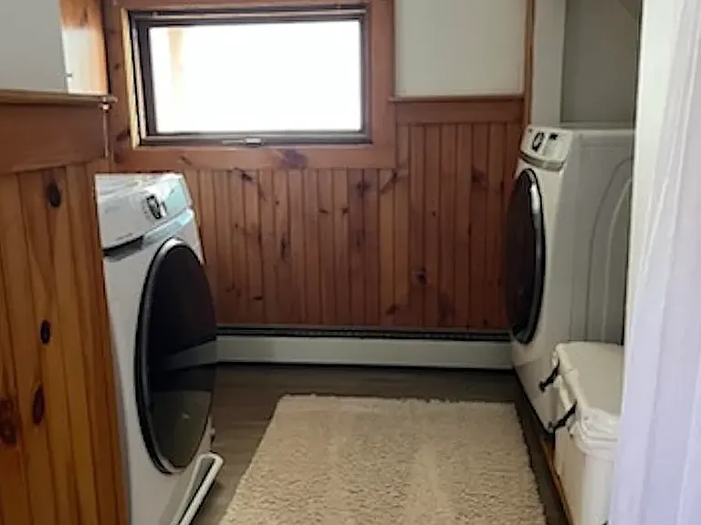 Washer and dryer in unit