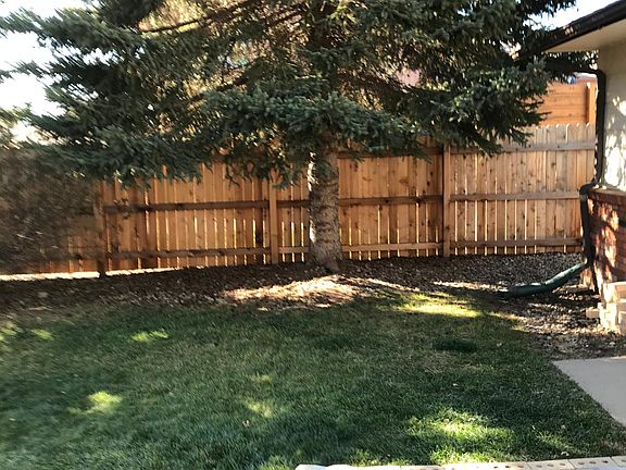 Back yard west view
