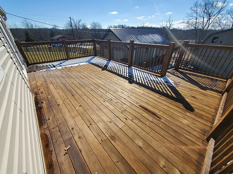 1st floor deck