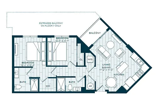 Floor plan B9
