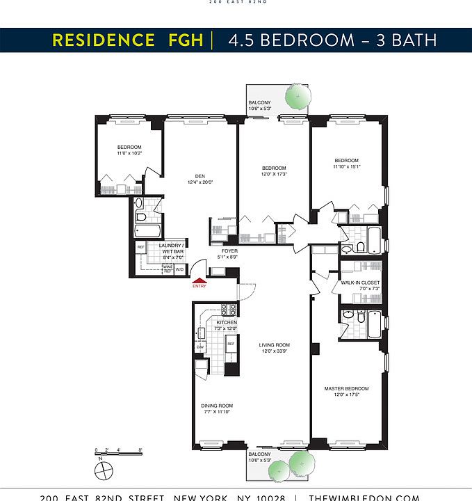 The Wimbledon Apartment Rentals Manhattan, NY Zillow