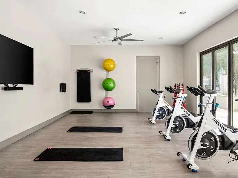 Stretch, spin, and center yourself close to home