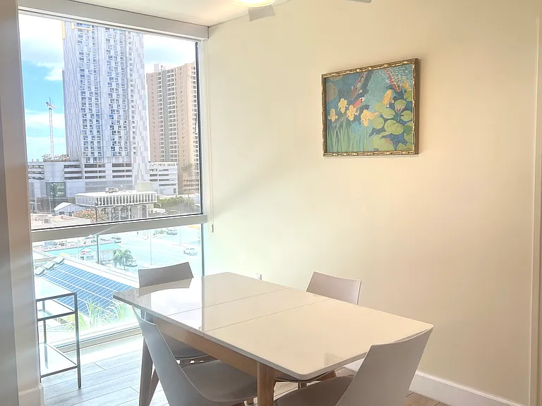 Dining room space, table can expand