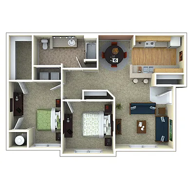 Floor plan Breckenbridge