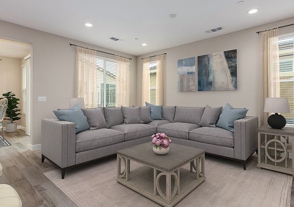 Virtually Rendered Great Room