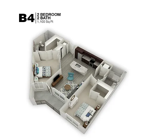 Floor plan B4-Yard