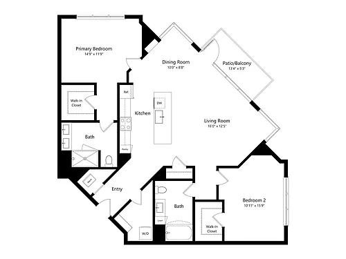 Floor plan B14