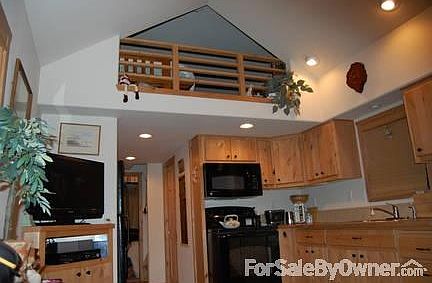 Deck on front of Home
						:
						left side of deck