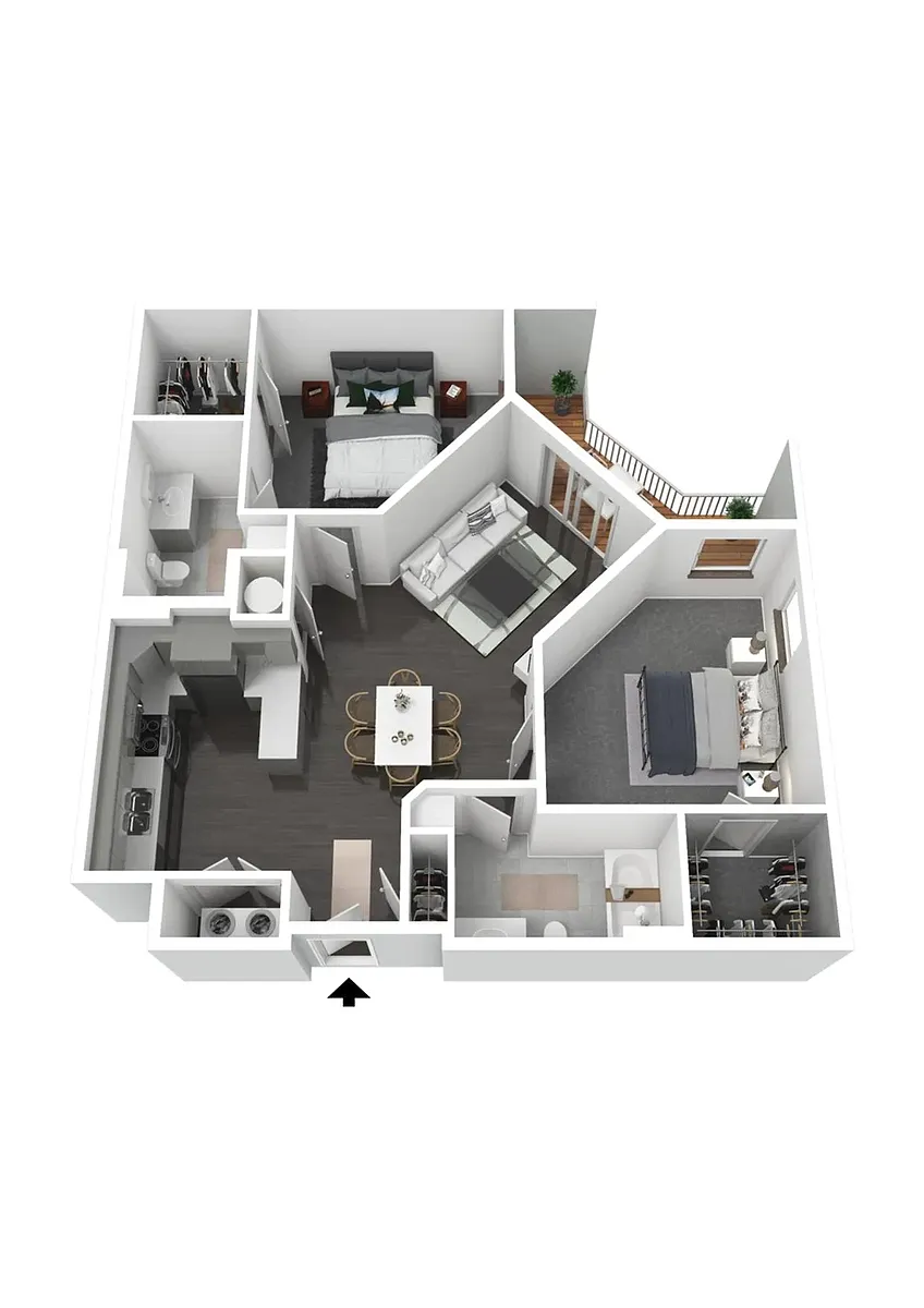 Floor plan B2