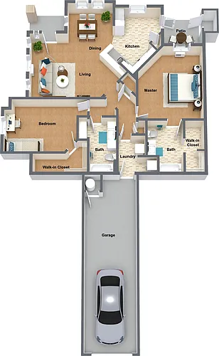 Floor plan Tarrango- Townhome