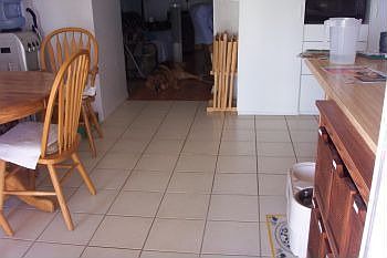 Kitchen floor