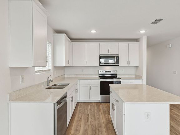 Open-concept kitchen